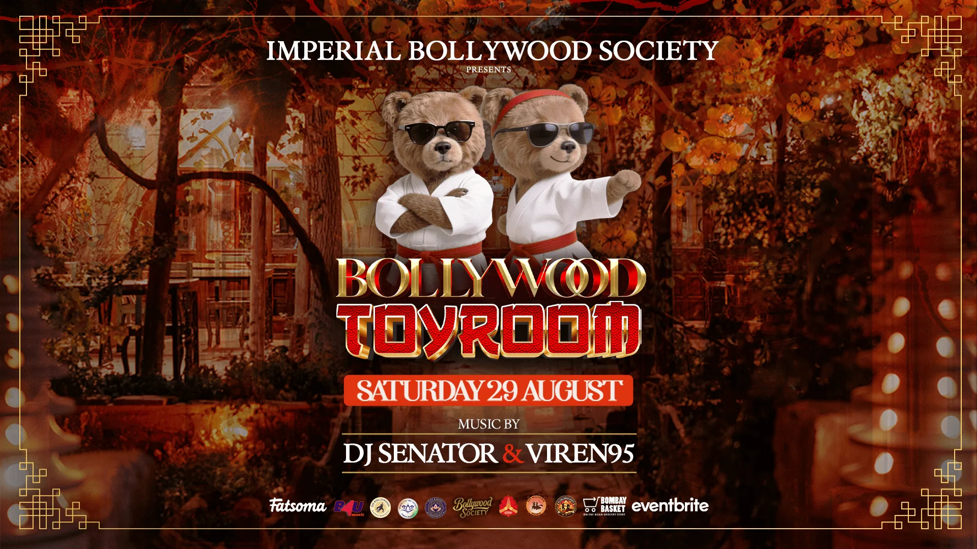 Imperial Bollywood Society presents Bollywood ToyRoom [Kung Fu Teddy 🥋🧸] - Bollywood Night in London [TRENDING🔥]