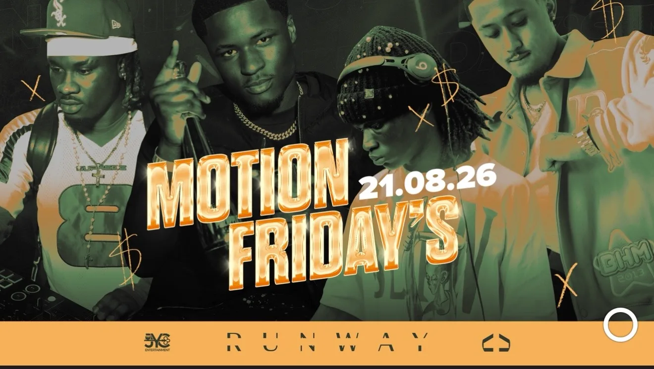 MOTION FRIDAY’S  🔥 at Runway Nightclub