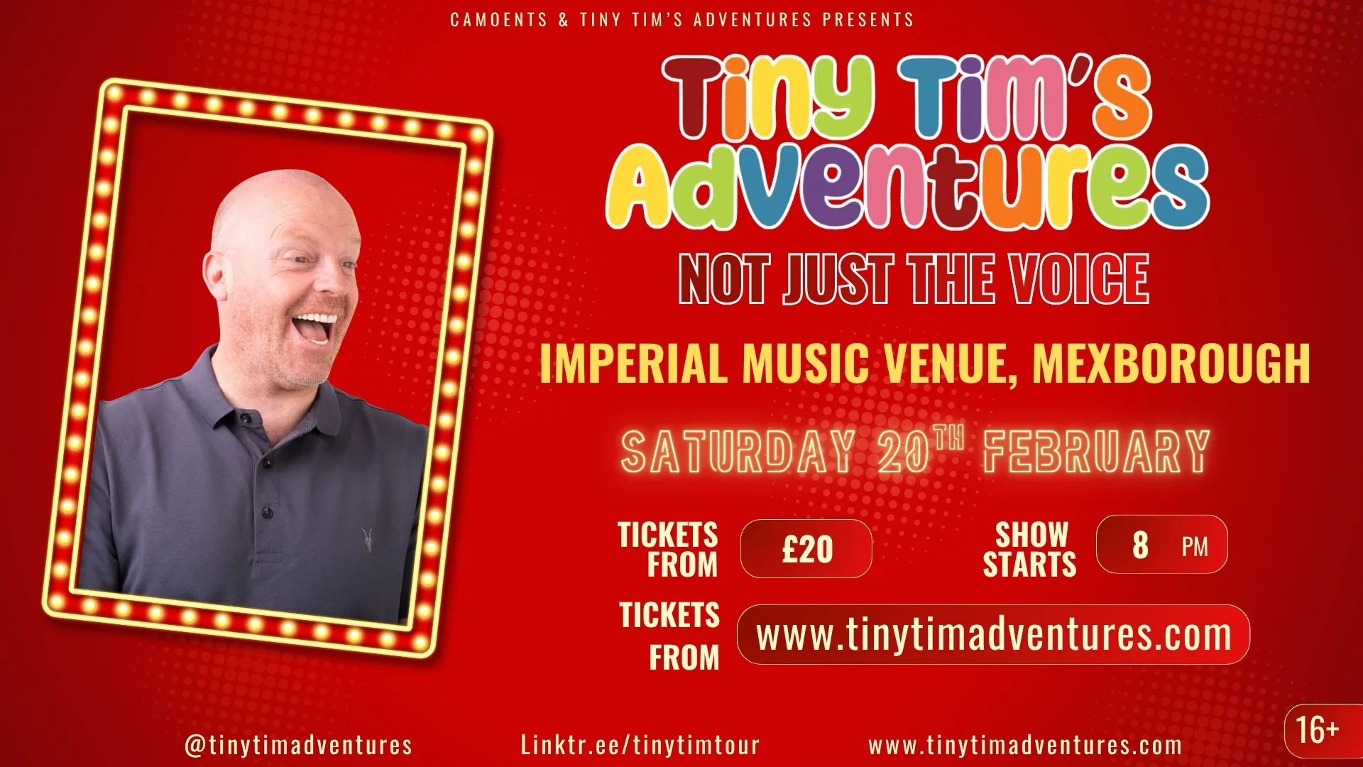 Tiny Tims Adventures - Adult show