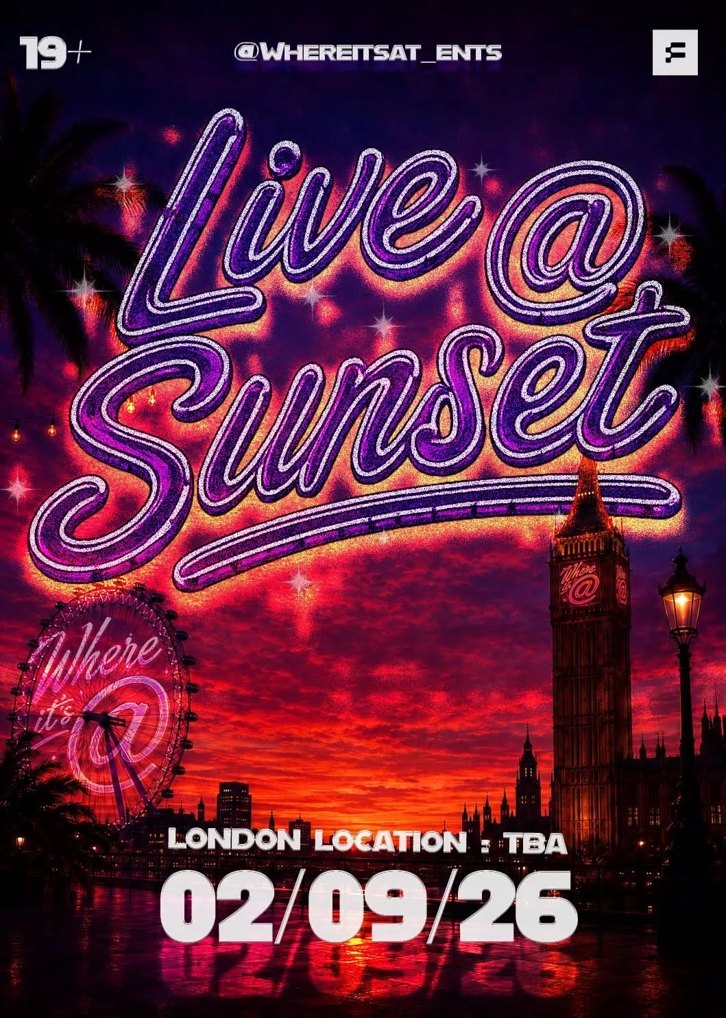 LIVE @ SUNSET 🌅