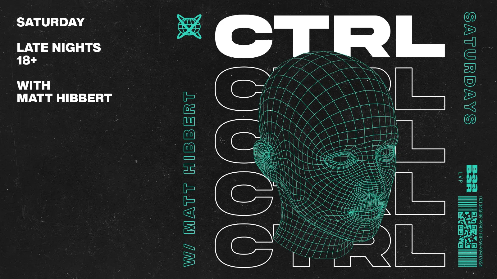 CTRL - Saturday 8th August at Baa Bar Liverpool