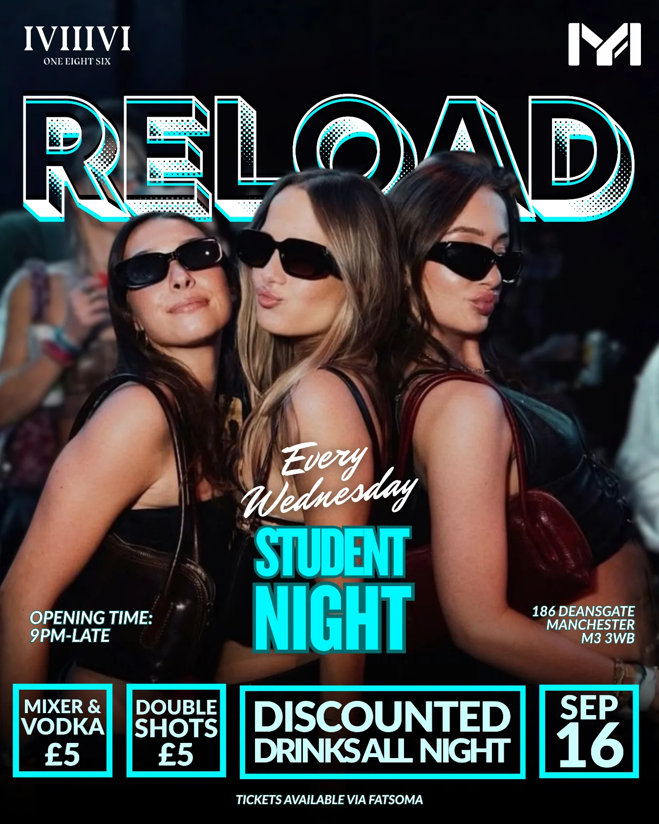 RELOAD at ONE EIGHT SIX