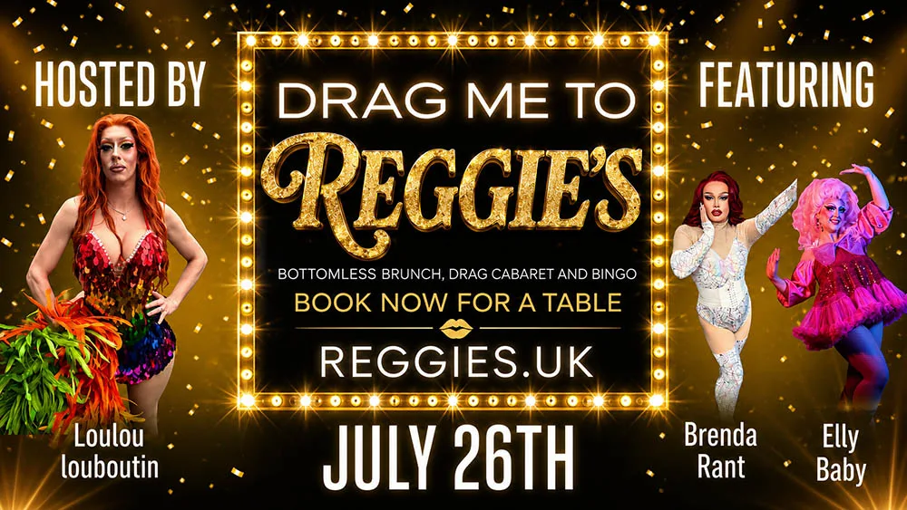 Drag Me To Reggies at Reggies Cocktail Bar