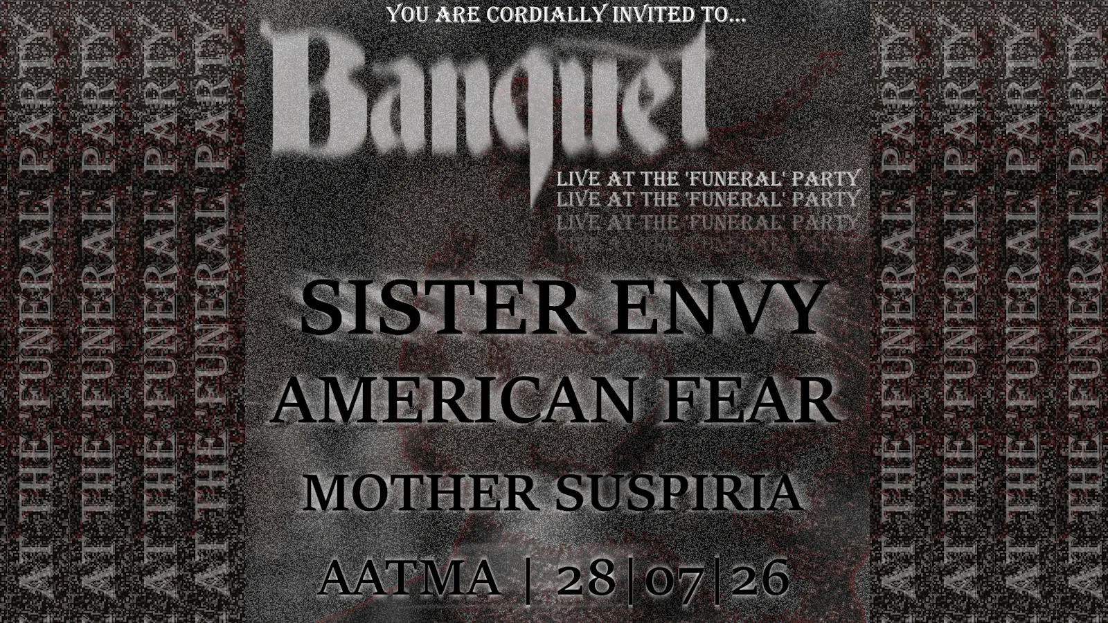 BANQUET... Live at the 'Funeral' Party
