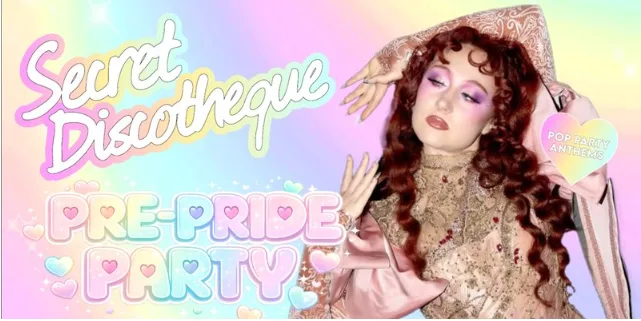 Secret Discotheque: Pre-Pride Pink Pony Unicorn Party 💖🌈 at CHALK