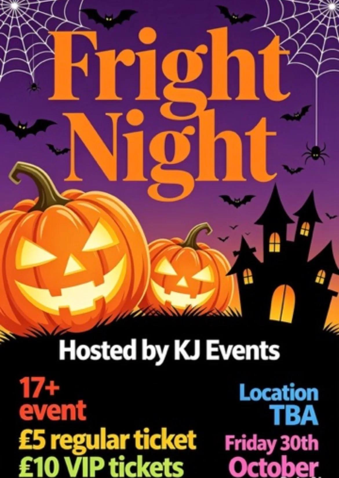 Fright night by kj events