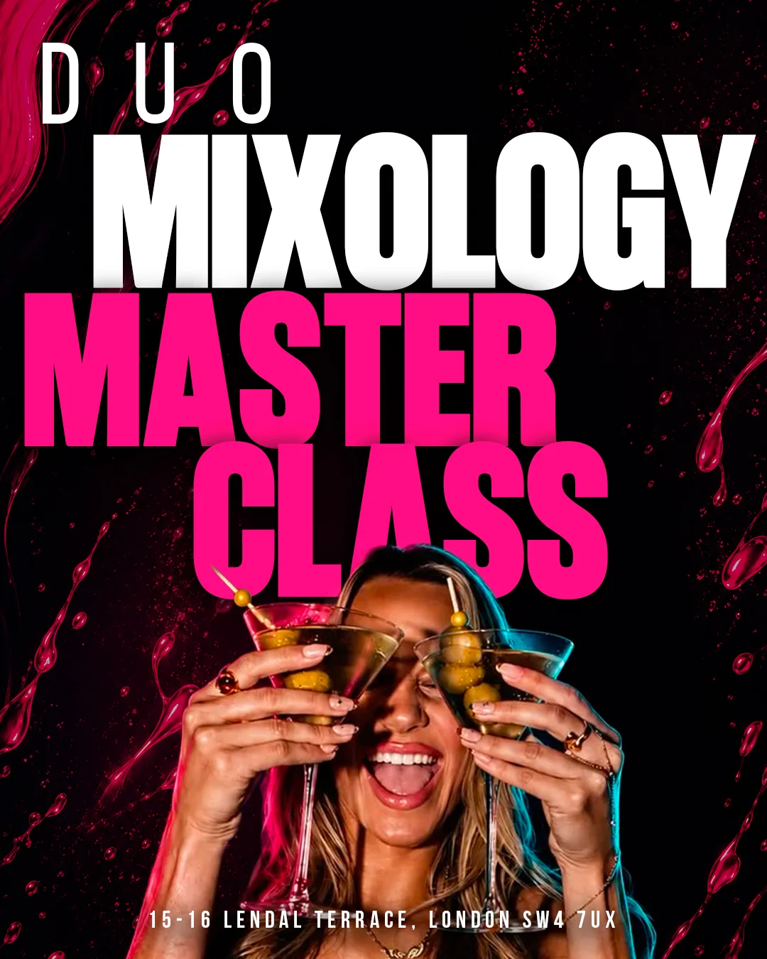 DUO Mixology Masterclass Sat 15th August
