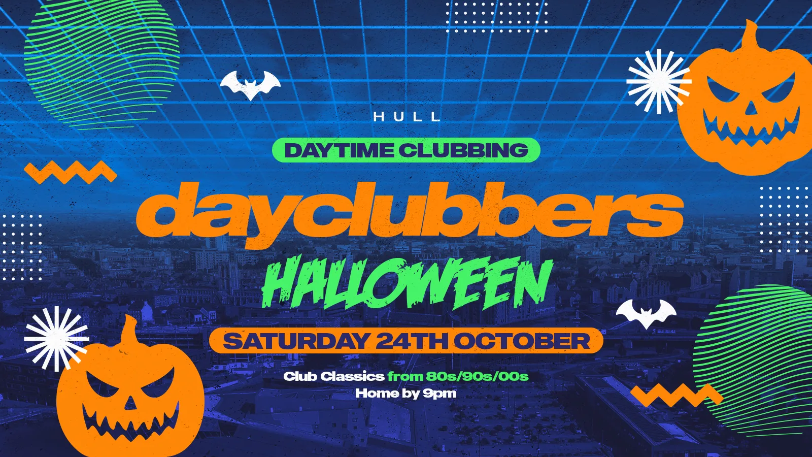 HULL - DayClubbers: The Halloween Day Party! π»πΊ at Waterfront Hull