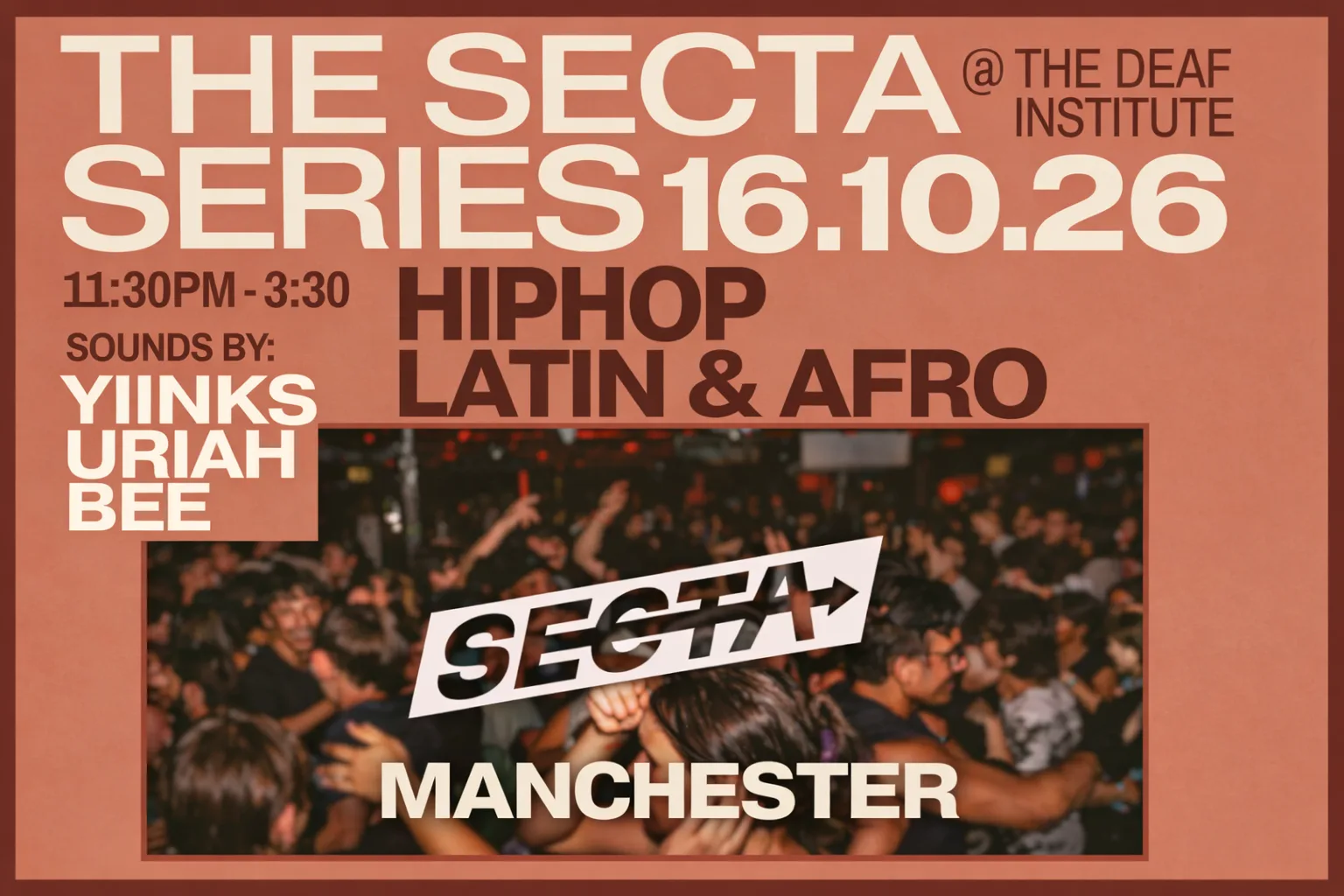SECTA SERIES: PREMIERE at The Deaf Institute