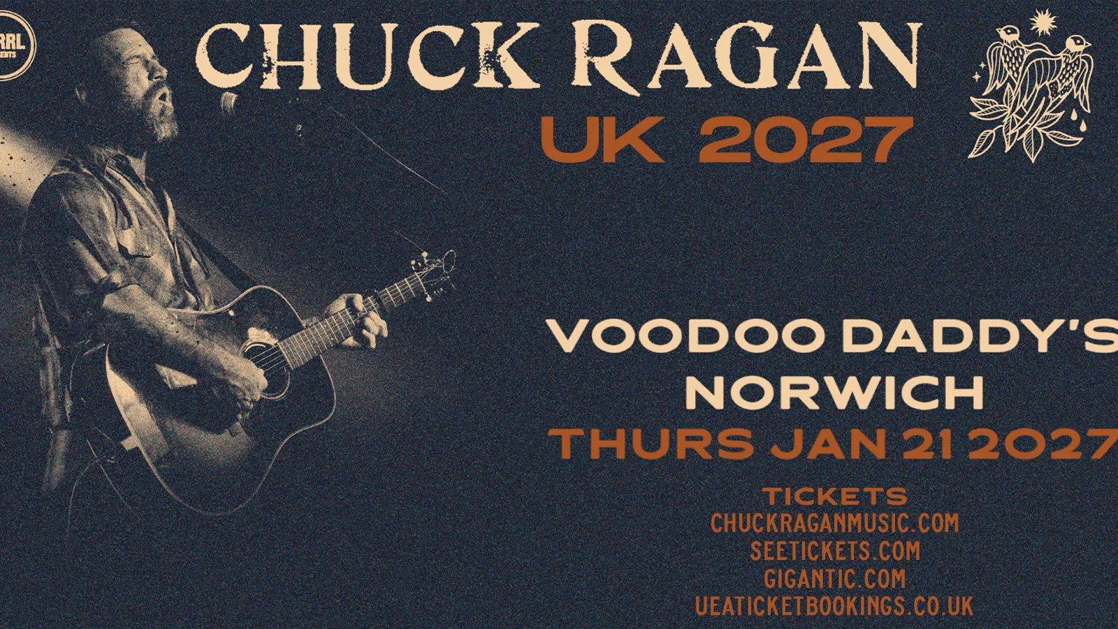 PERRL Presents: CHUCK RAGAN Plus Special Guests at Voodoo Daddy's