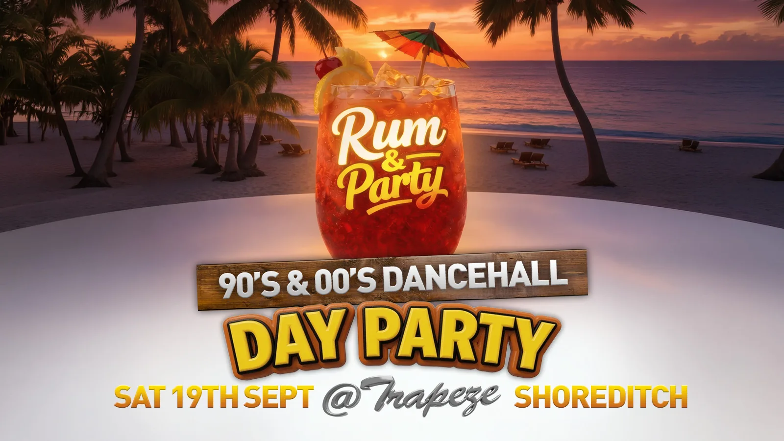 90's & 00's Dancehall Day Party at Trapeze Bar | Old Street