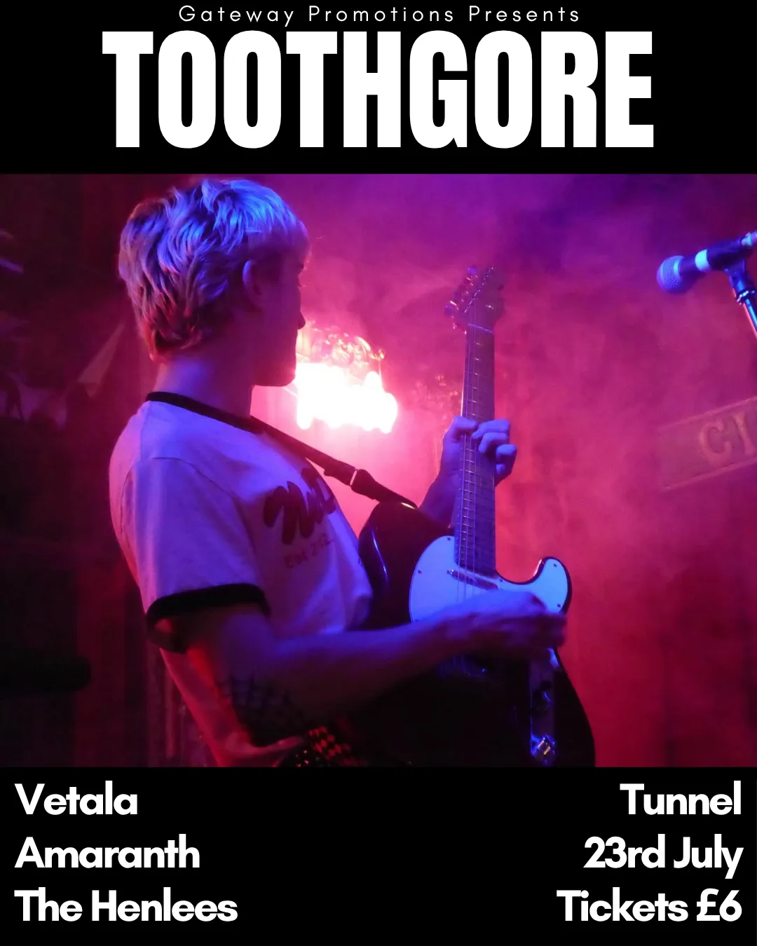 Toothgore at Tunnel at Heebie Jeebies