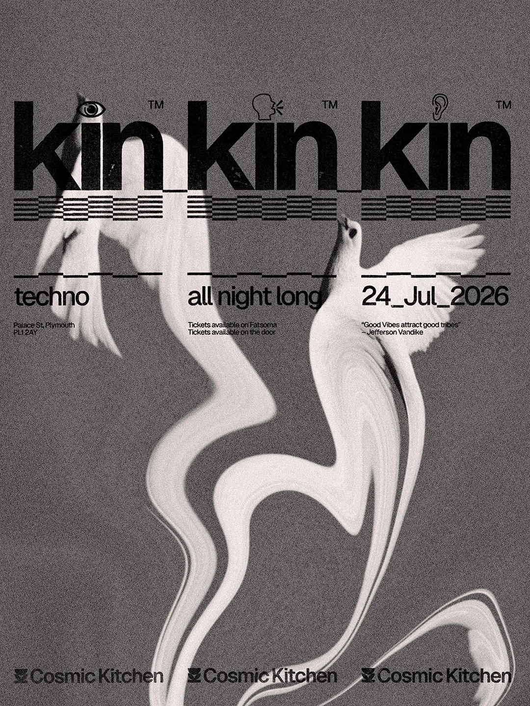Cosmic Sessions presents KIN { Techno} {Launch Party} Hosted by ASHKA at Cosmic Kitchen