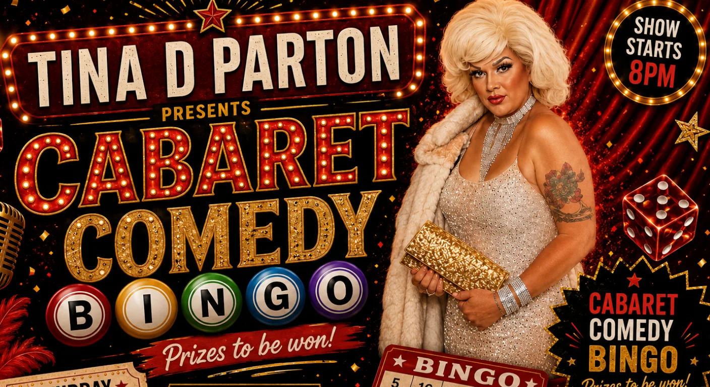 🎭 DRAG BINGO + CABARET SHOW at WashWorx