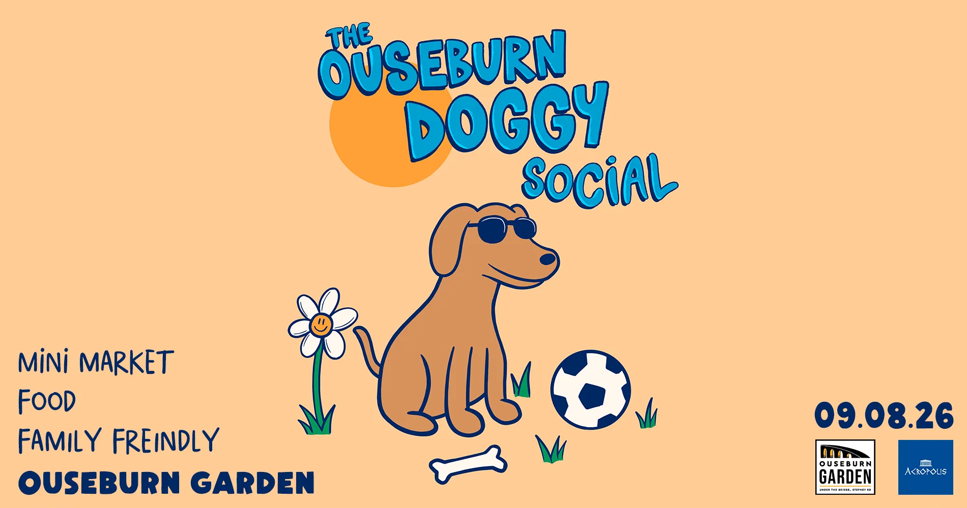 🐶 THE OUSEBURN DOGGY GARDEN SOCIAL RETURNS 🐶 at Ouseburn Garden