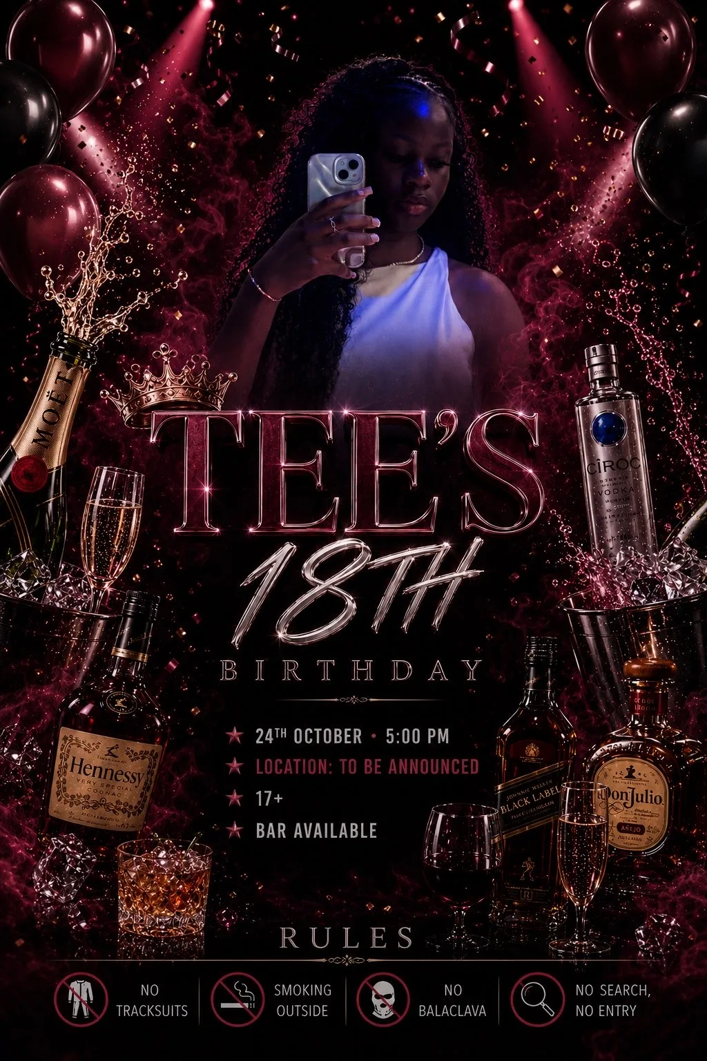 tee’s 🔞 at BANK DE LÉON