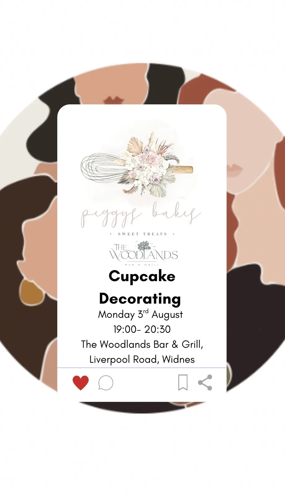 Peggys Bakes x GWGT Cupcake Decorating Evening at The Woodlands Bar & Grill