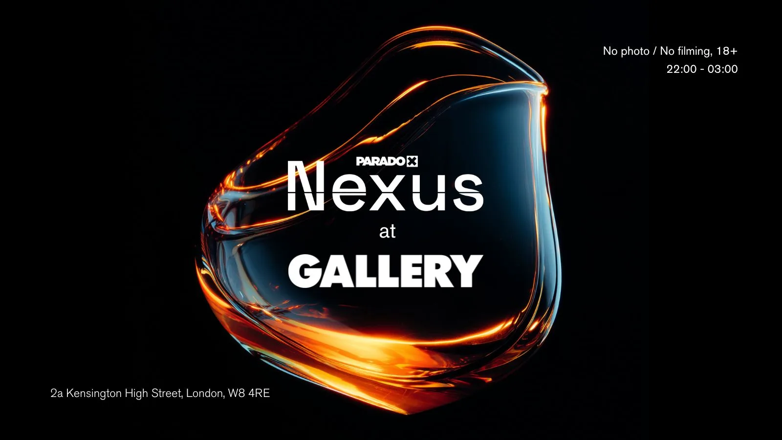 Paradox Nexus - Thursdays at Gallery at Gallery Club London