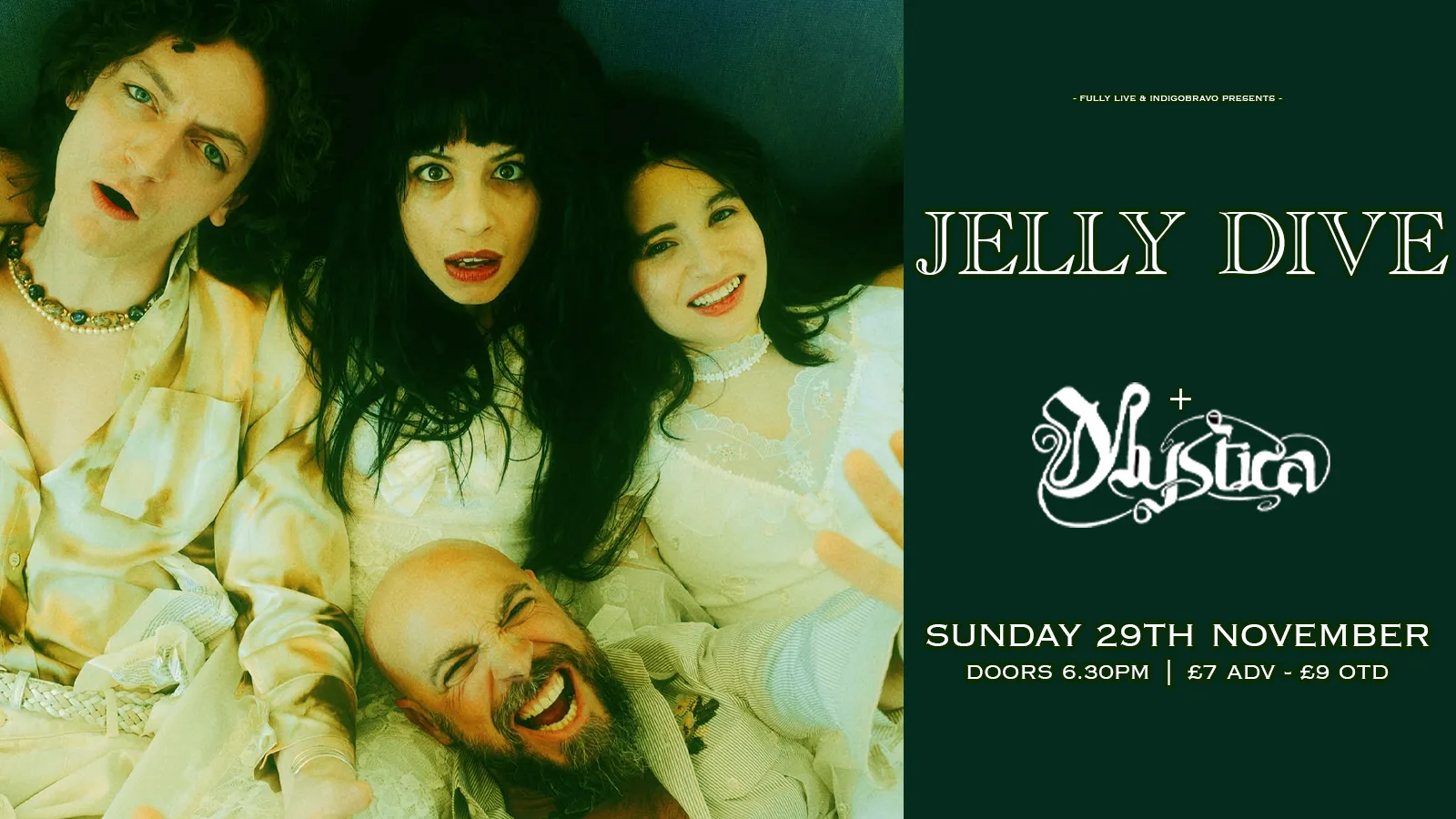 Jelly Dive – Mystica (IndigoBravo Promotions)