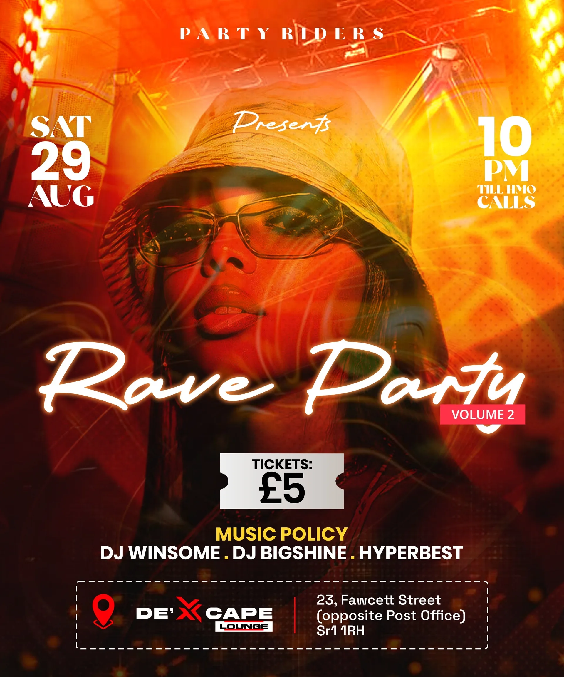 Rave Party Vol. 2 at DeXcape Lounge