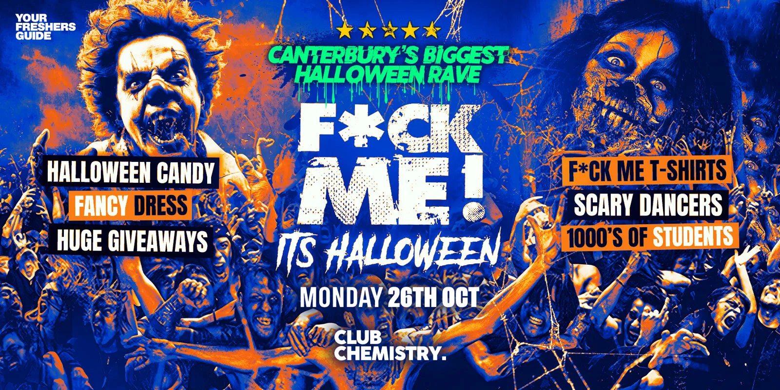 F*CK ME IT’S HALLOWEEN at Club Chemistry