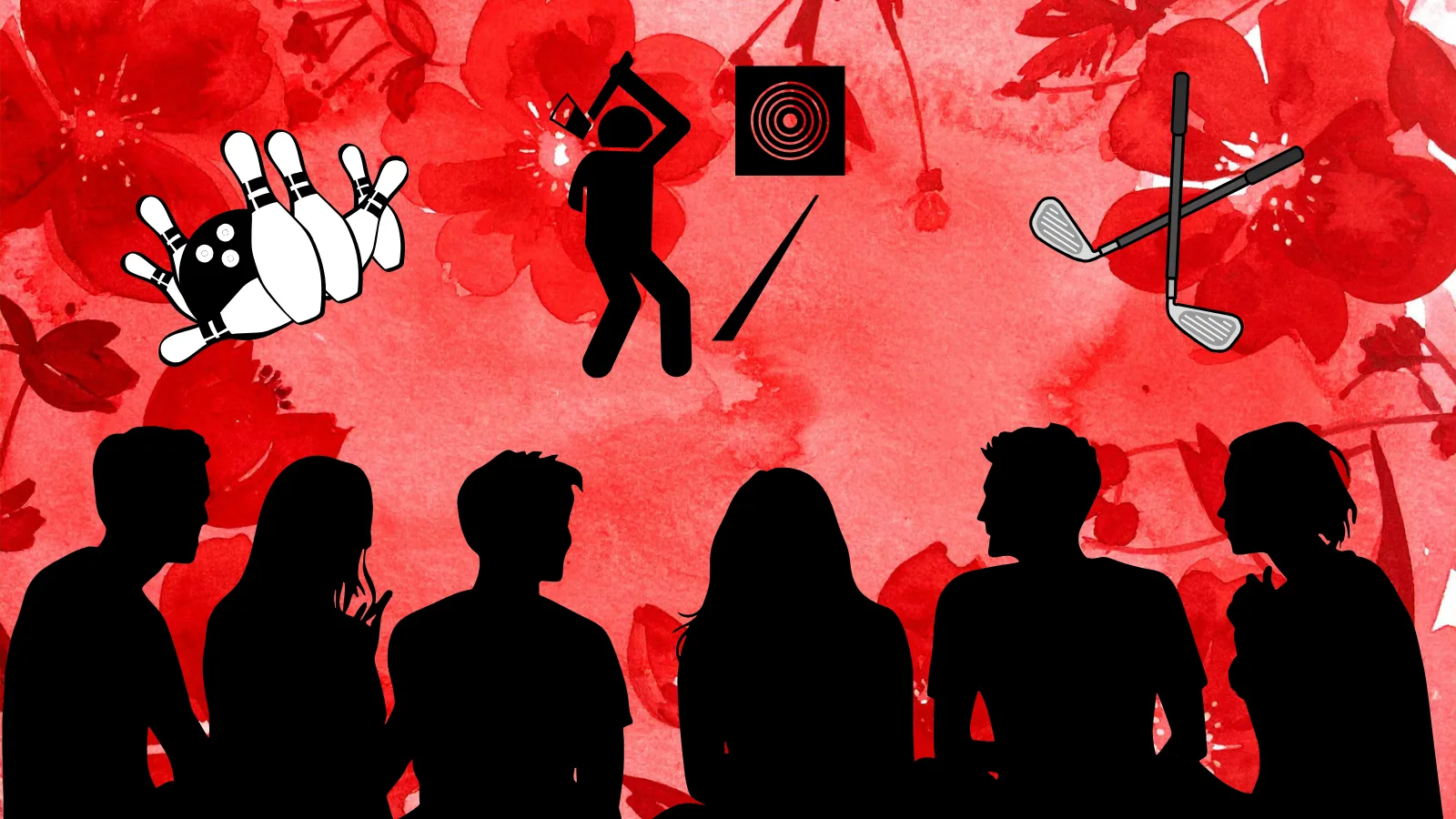 Mates & Dates on the Town 3: Axe Throwing at Game of Throwing Leicester/House of Rage - Axe Throwing and Rage Rooms