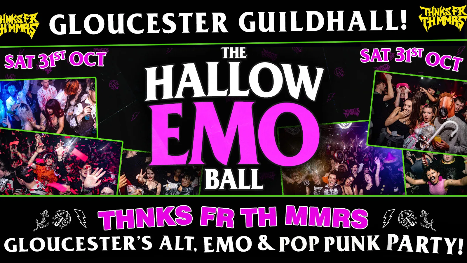 EMO NIGHT, GLOUCESTER! 🎃 THE HALLOW-EMO BALL! at Gloucester Guildhall