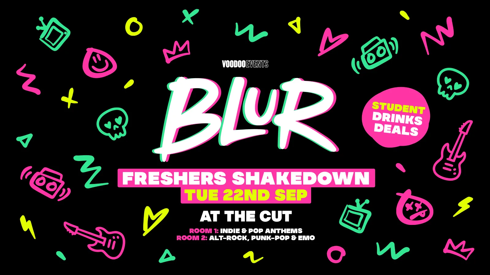 BLUR TUESDAYS | FRESHERS SHAKEDOWN | THE CUT 🎸⚡️ at TheCUT Newcastle
