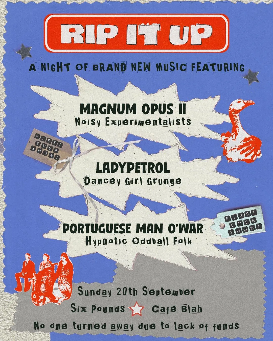 Magnum Opus II, Ladypetrol and Portuguese Man O'War
