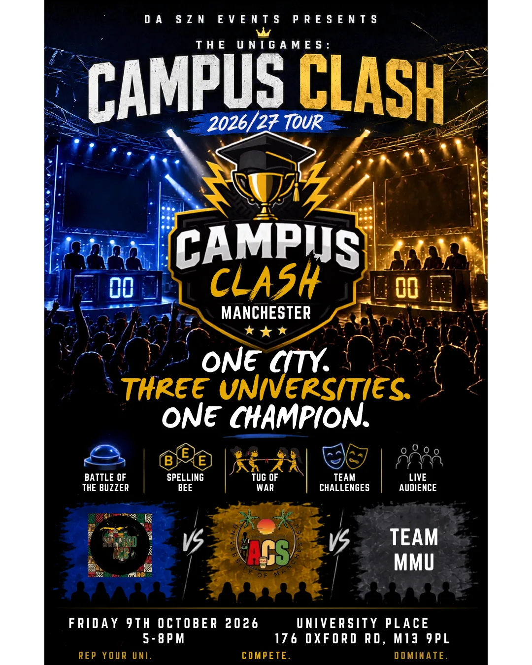 CAMPUS CLASH TOUR! THE BATTLE OF MANCHESTER!