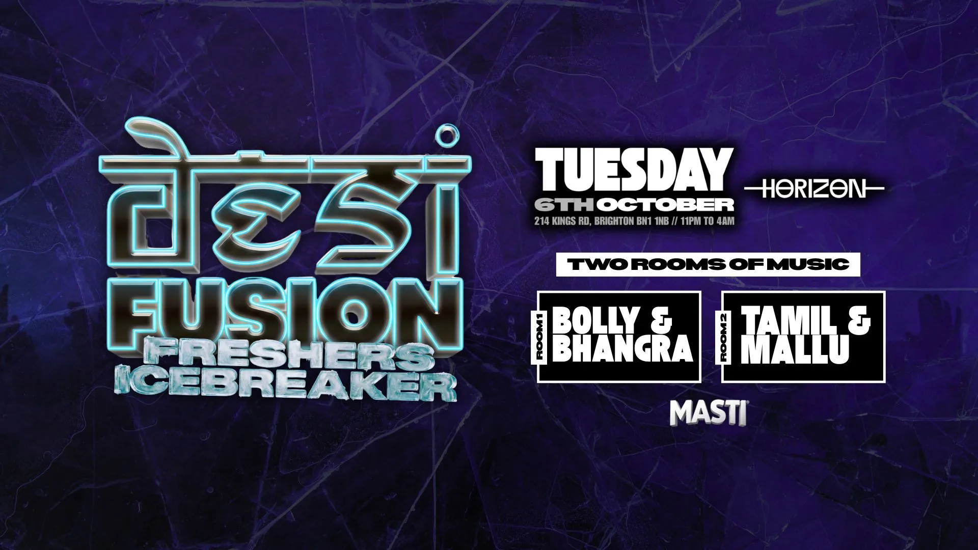 Masti Nights PRESENTS Desi FRESHERS 🧊 | Horizon