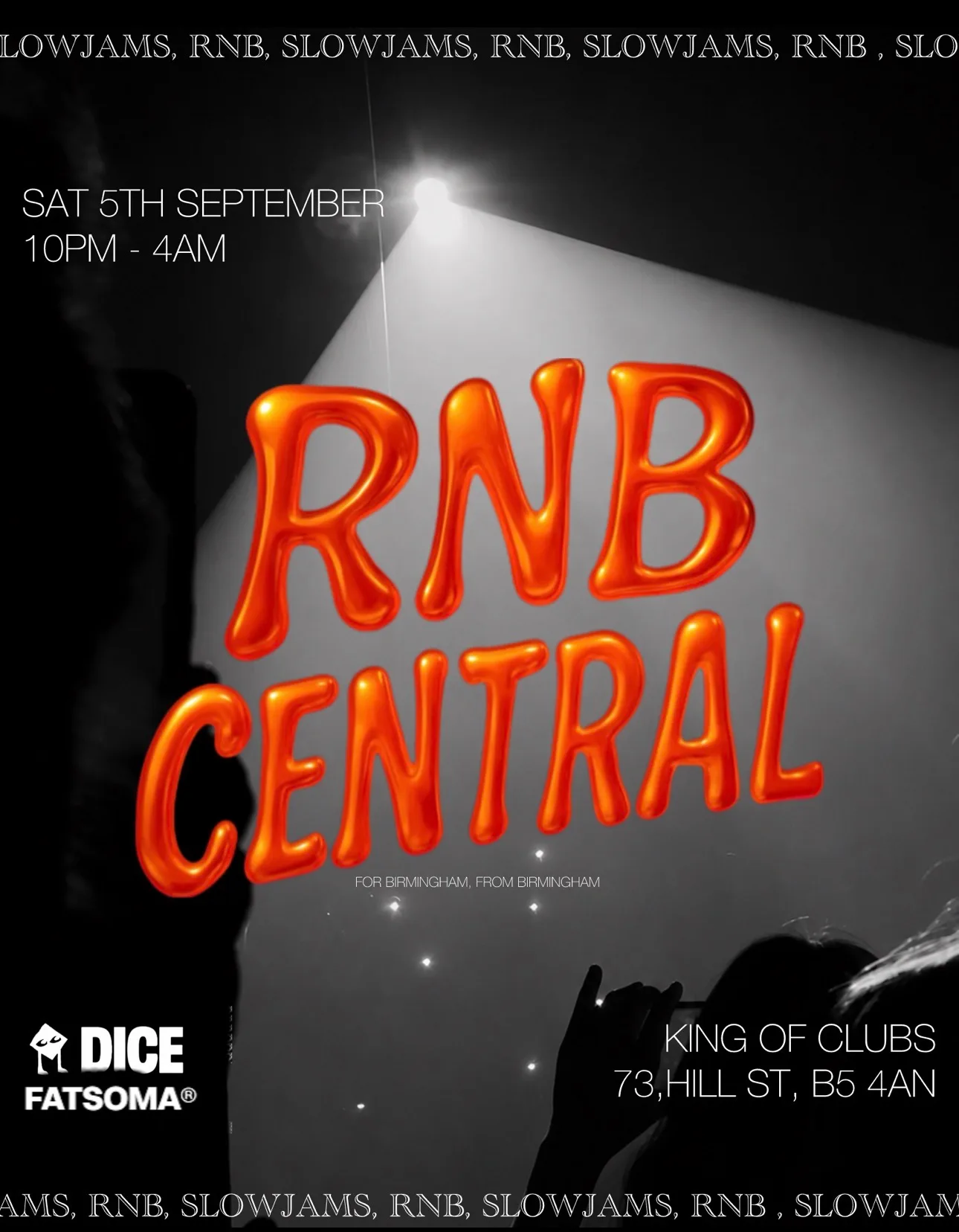 RNB CENTRAL : THE HOMECOMING at King of clubs