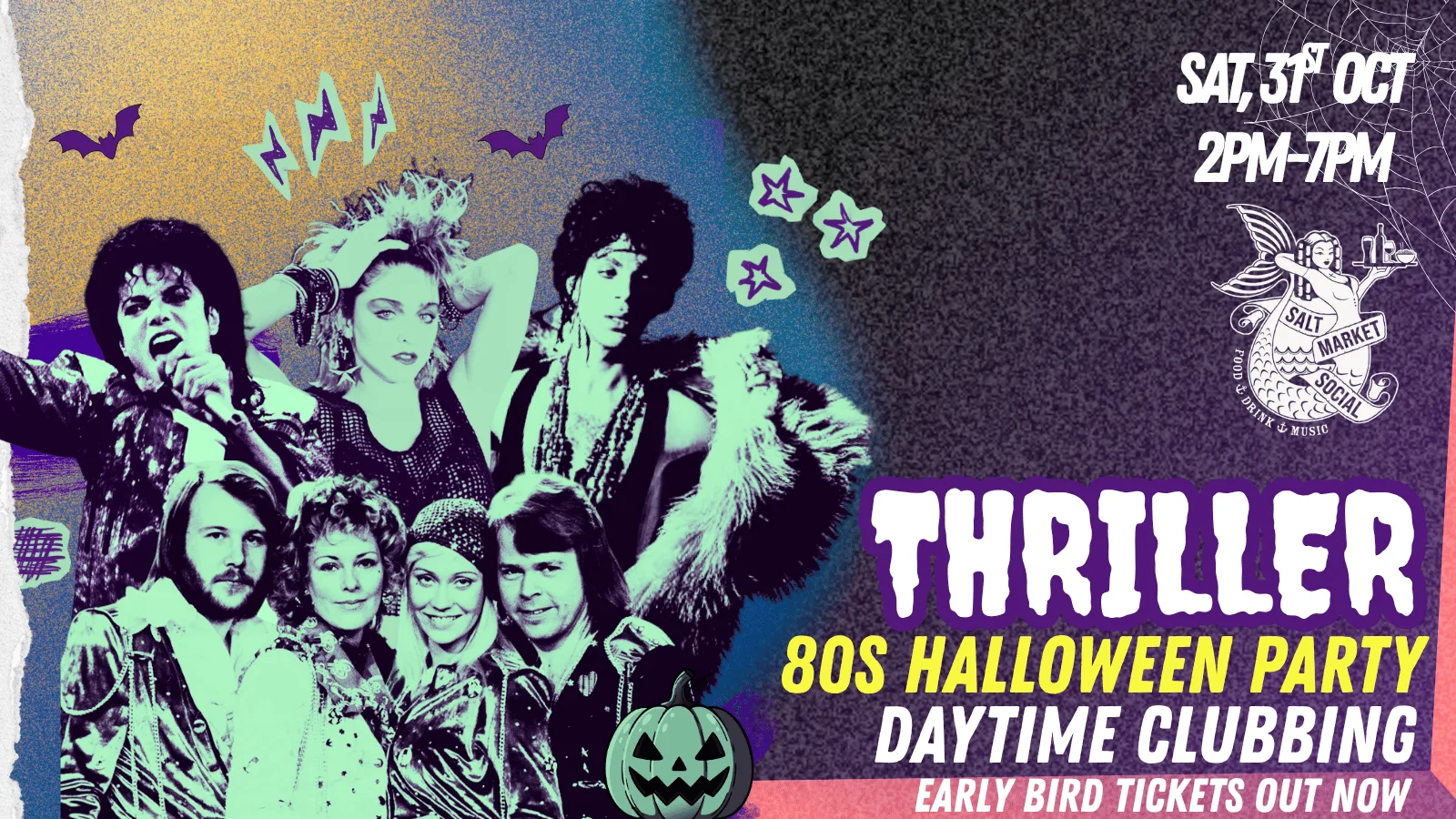 THRILLER! | 80S HALLOWEEN DAY PARTY ﻿🎃