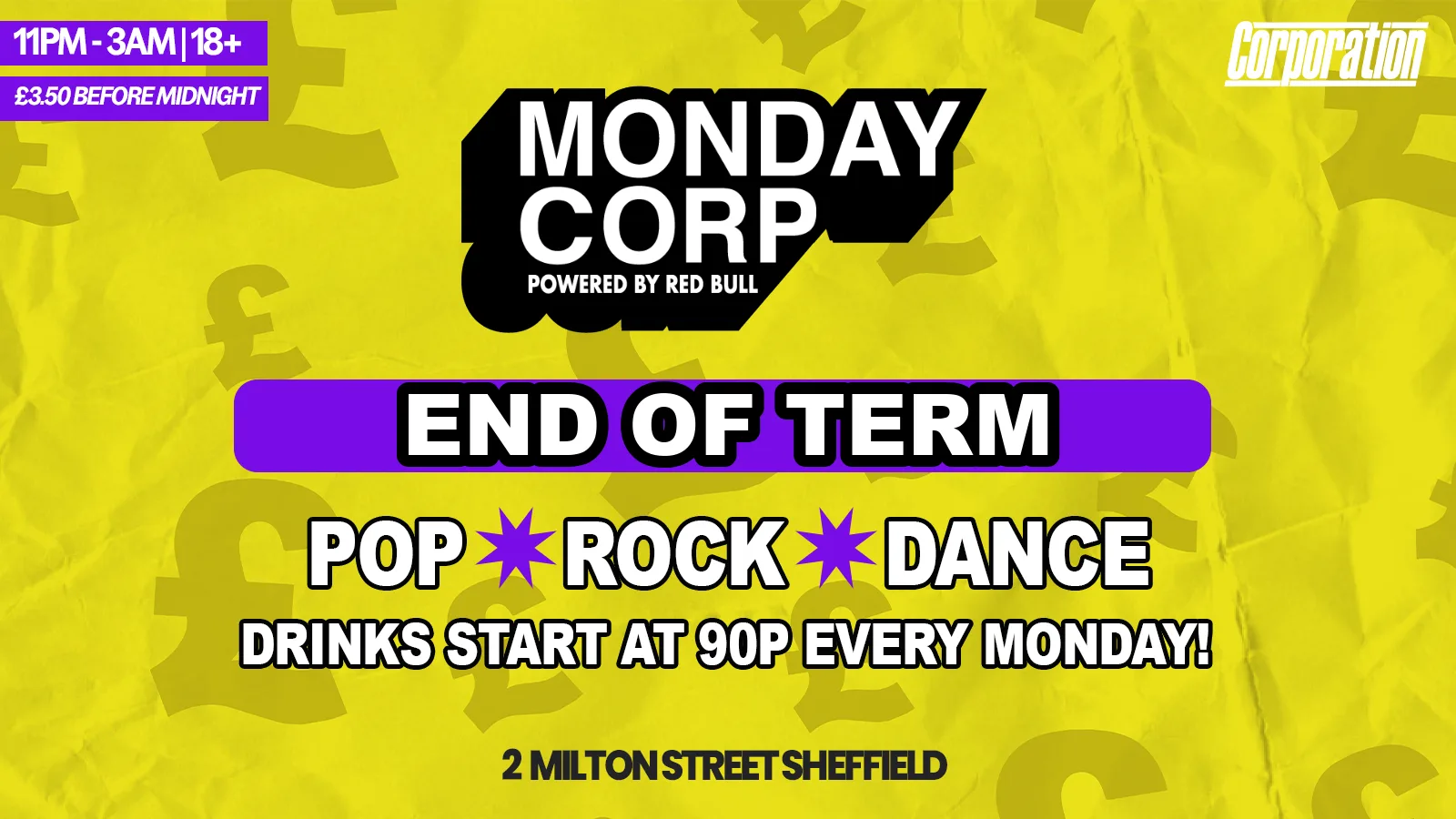 END OF TERM | MONDAY CORP