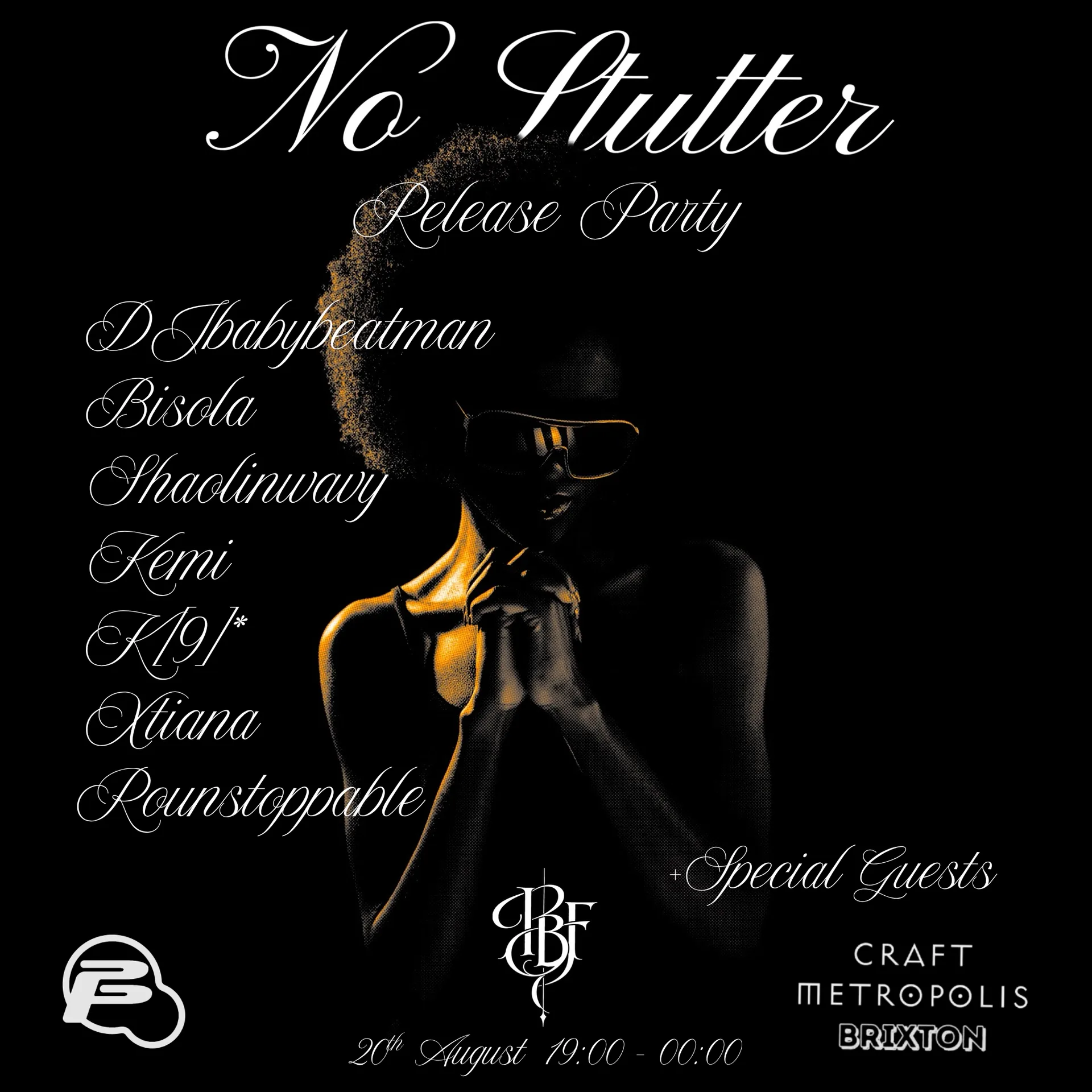 NO STUTTER RELEASE PARTY