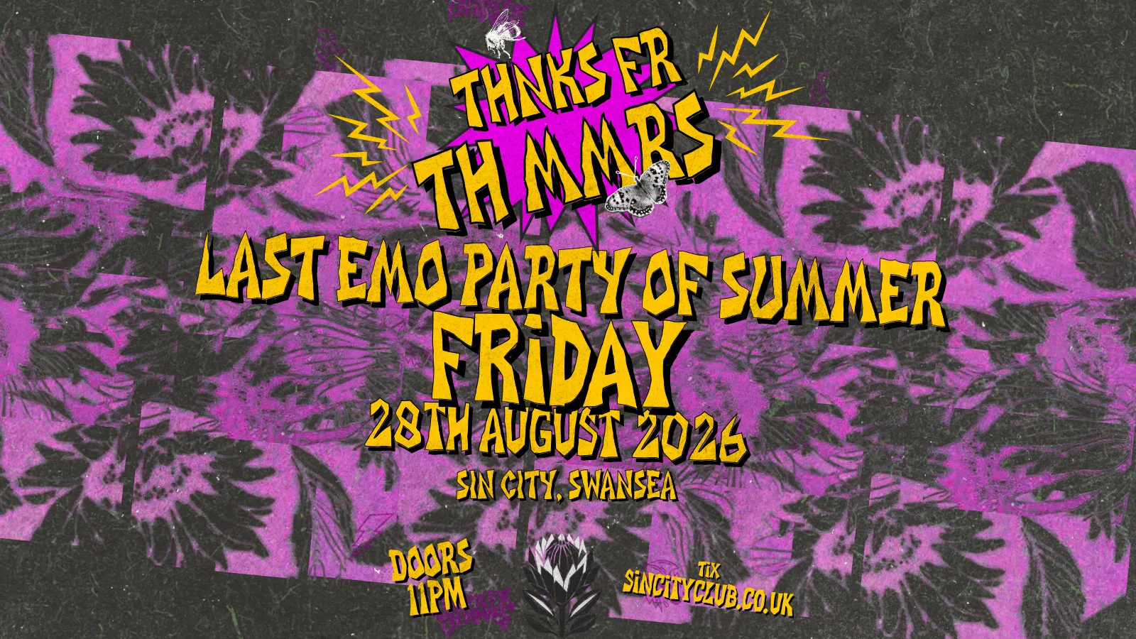 THNKS FR TH MMRS ⚡ Emo Night, Swansea!