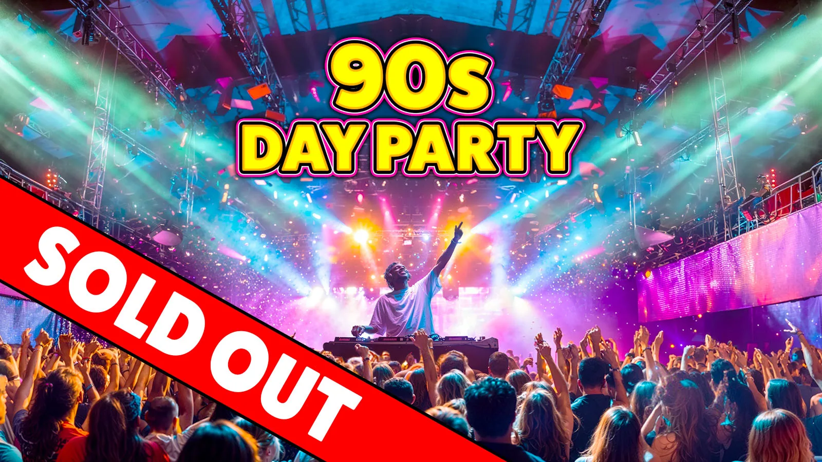90s Day Party: Chelmsford 💿 SOLD OUT ❌ at Be At One - Chelmsford