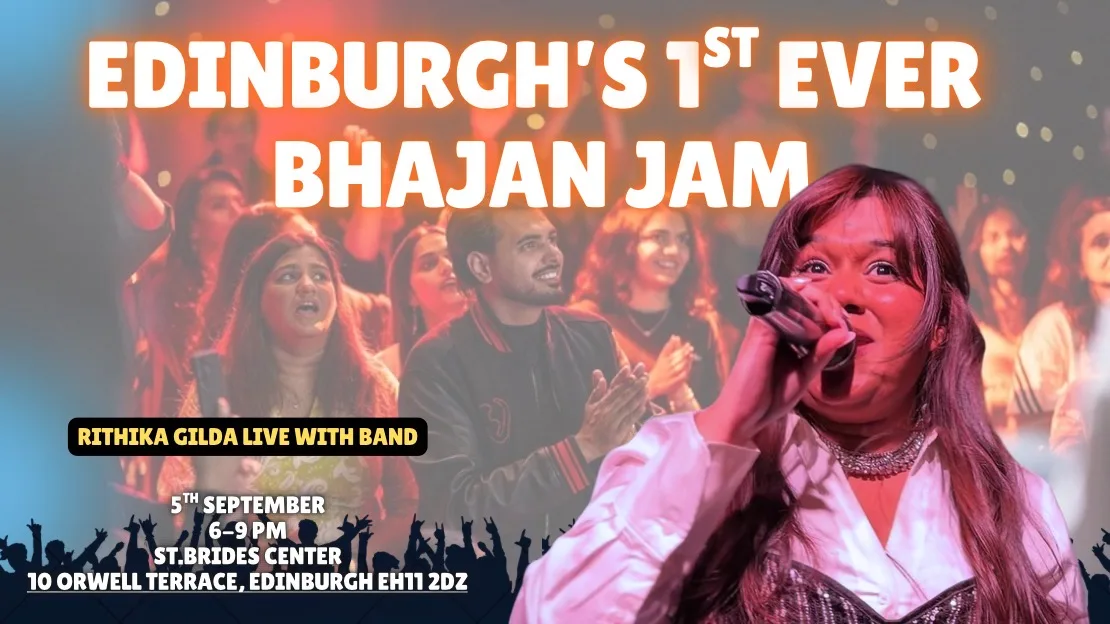 Bhajan Jamming - Rithika Gilda Live with band at St Brides Centre
