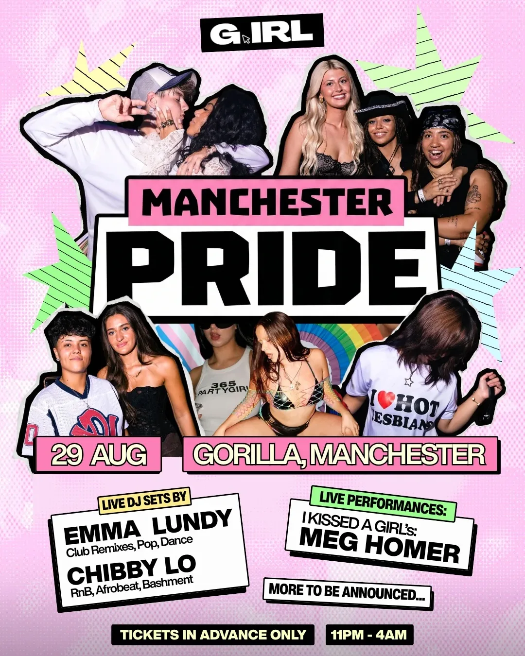 G.IRL Manchester Pride Party 2026