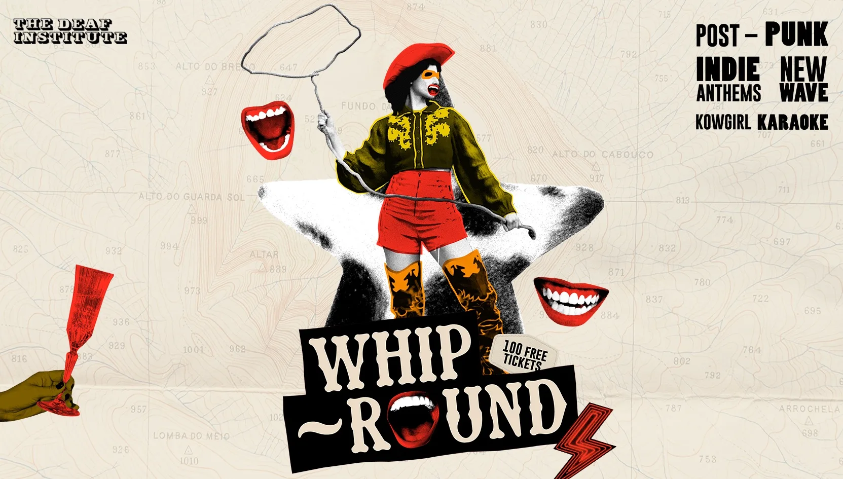 Whip-Round🤠 THURSDAYS AT DEAF | INDIE CLASSICS, POST-PUNK, NEW WAVE + MORE
