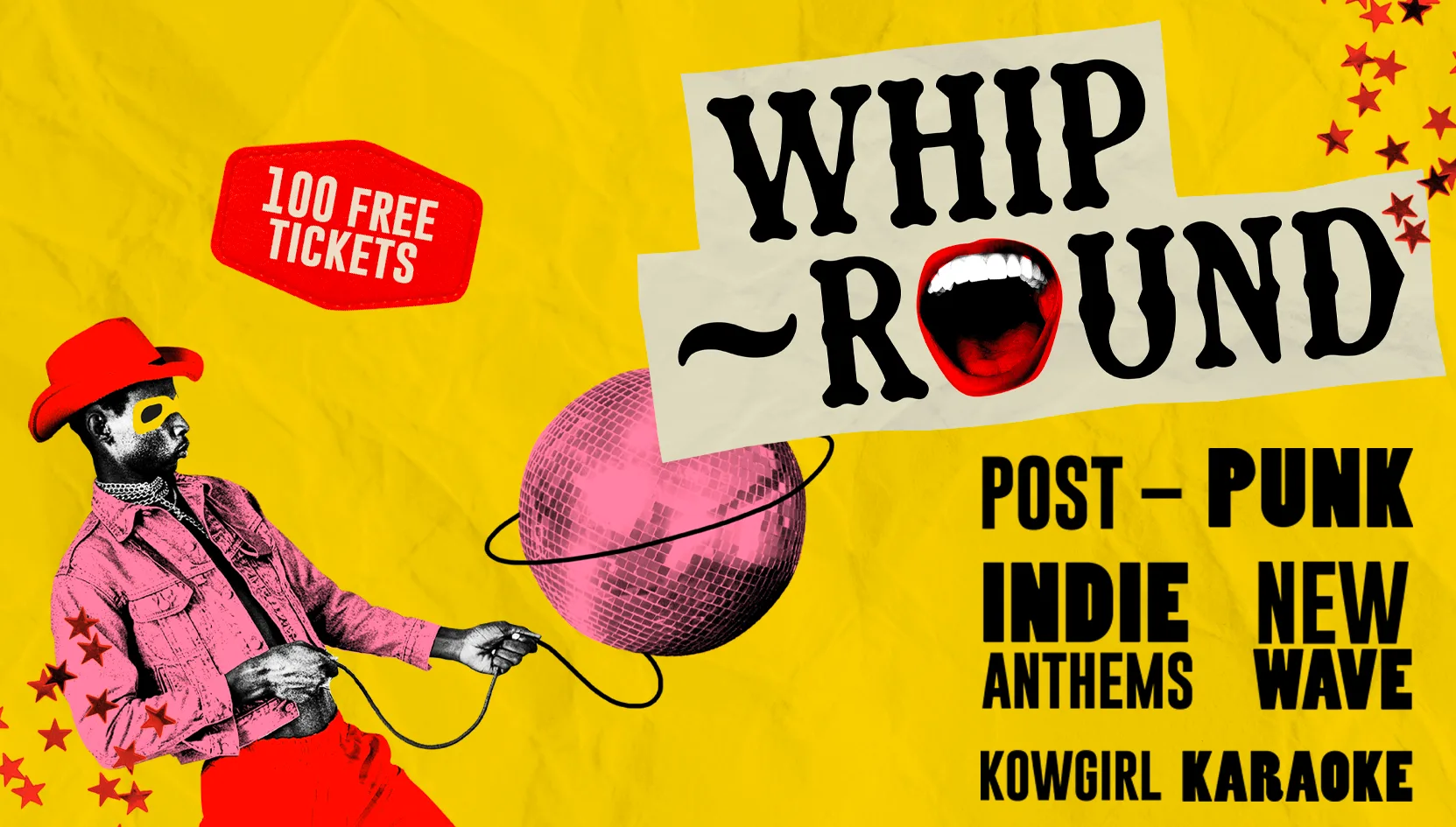 Whip-Round🤠 THURSDAYS AT DEAF | INDIE CLASSICS, POST-PUNK, NEW WAVE + MORE