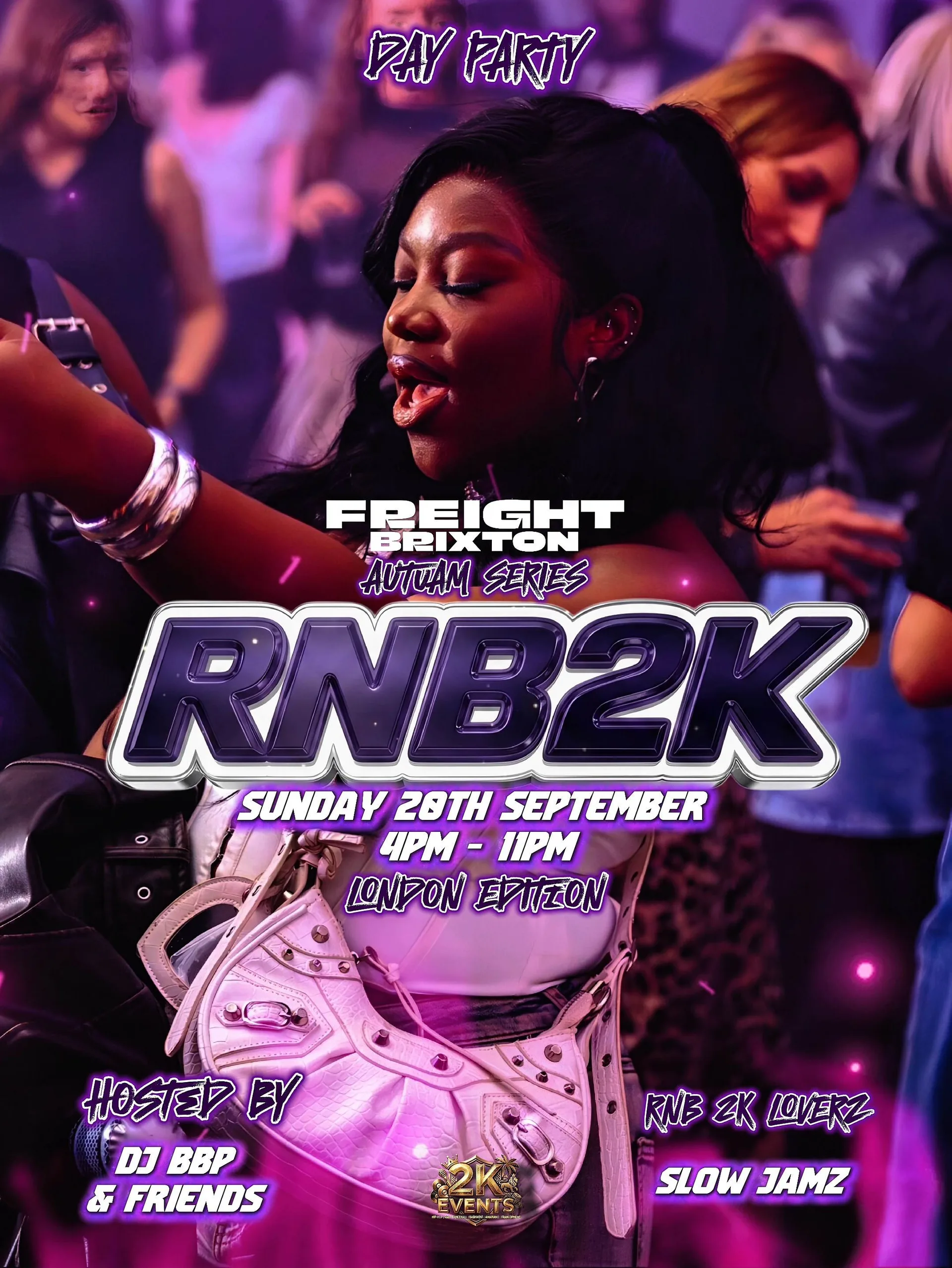 RNB 2K VIBEZ (FRIEGHT BRIXTON) - LONDON 💜🔊🎤🎵 at Freight Brixton
