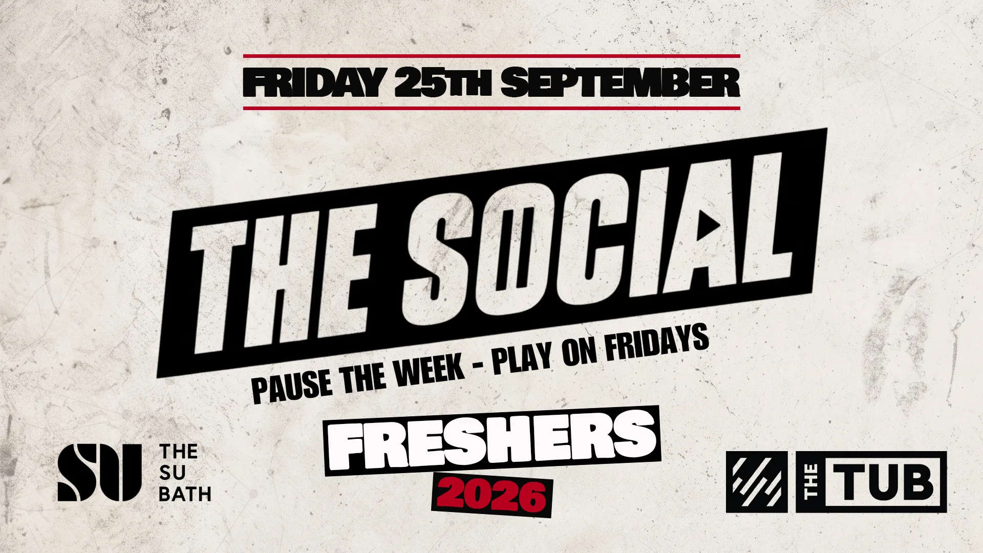 ⏸️ The Social Fridays ▶️ | TFIF Freshers 2026