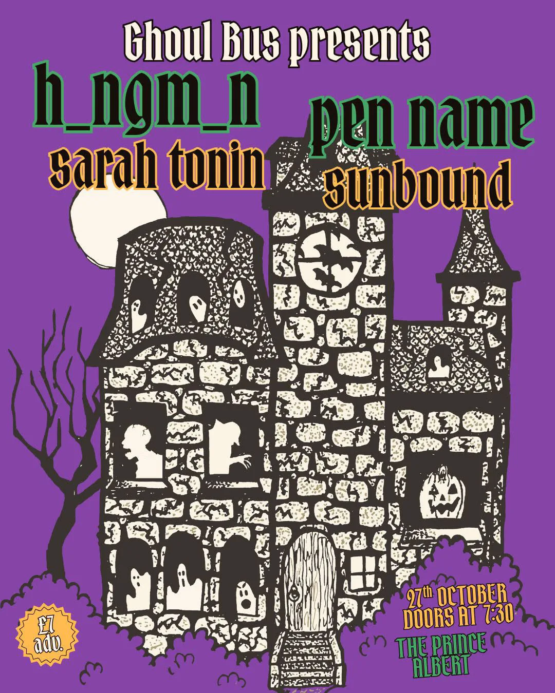 Ghoul Bus presents: h_ngm_n