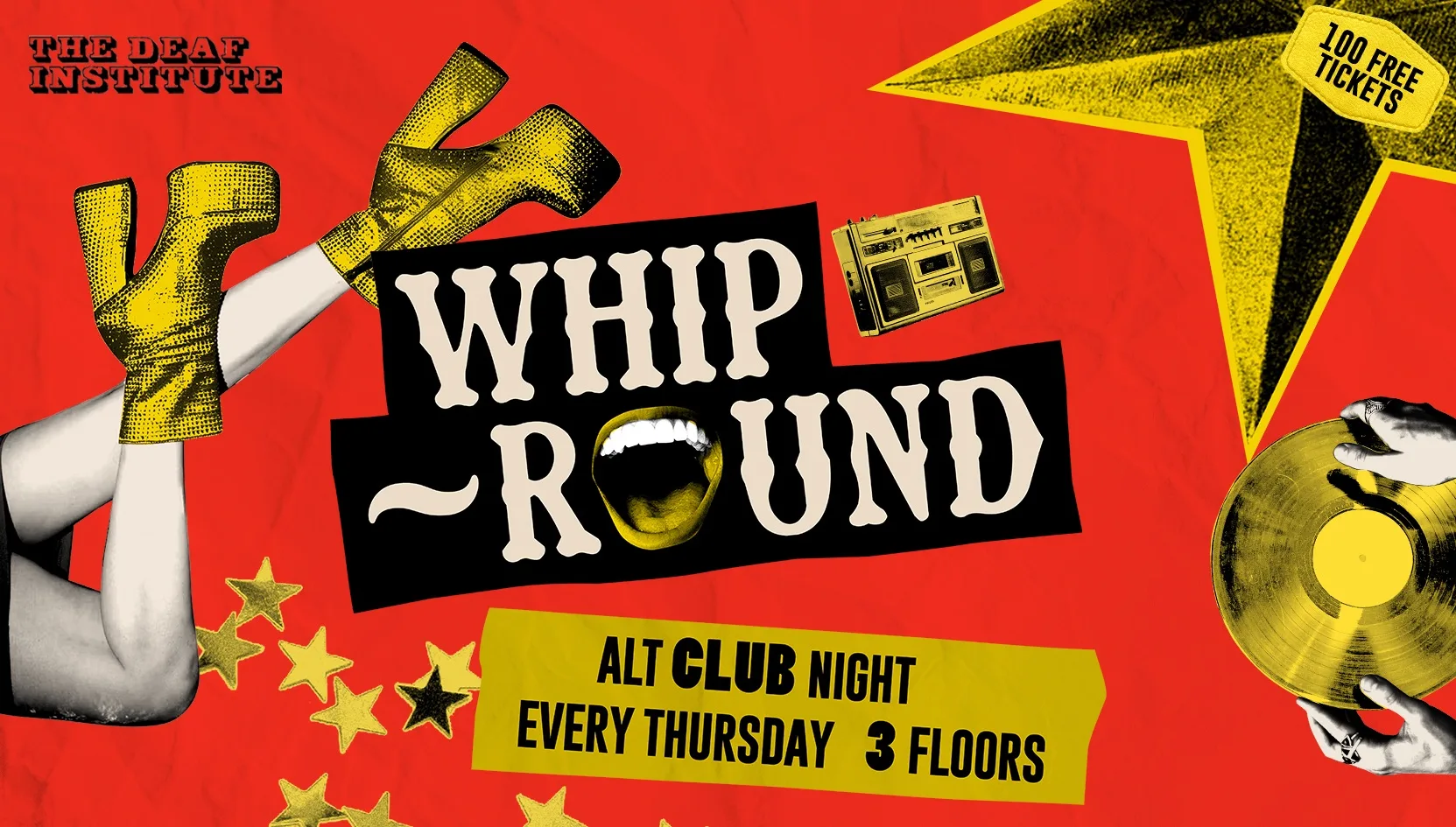 Whip-Round🤠 WINTER BALL❄️ THURSDAYS AT DEAF | INDIE CLASSICS, POST-PUNK, NEW WAVE + MORE
