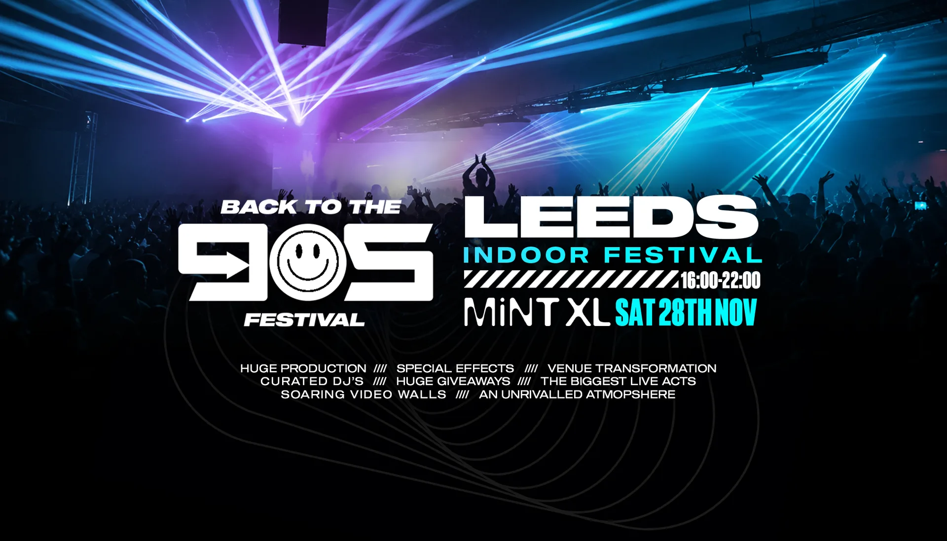 Back To The 90s - Indoor Festival - Mint XL [PRESALE TICKETS ON SALE NOW!]