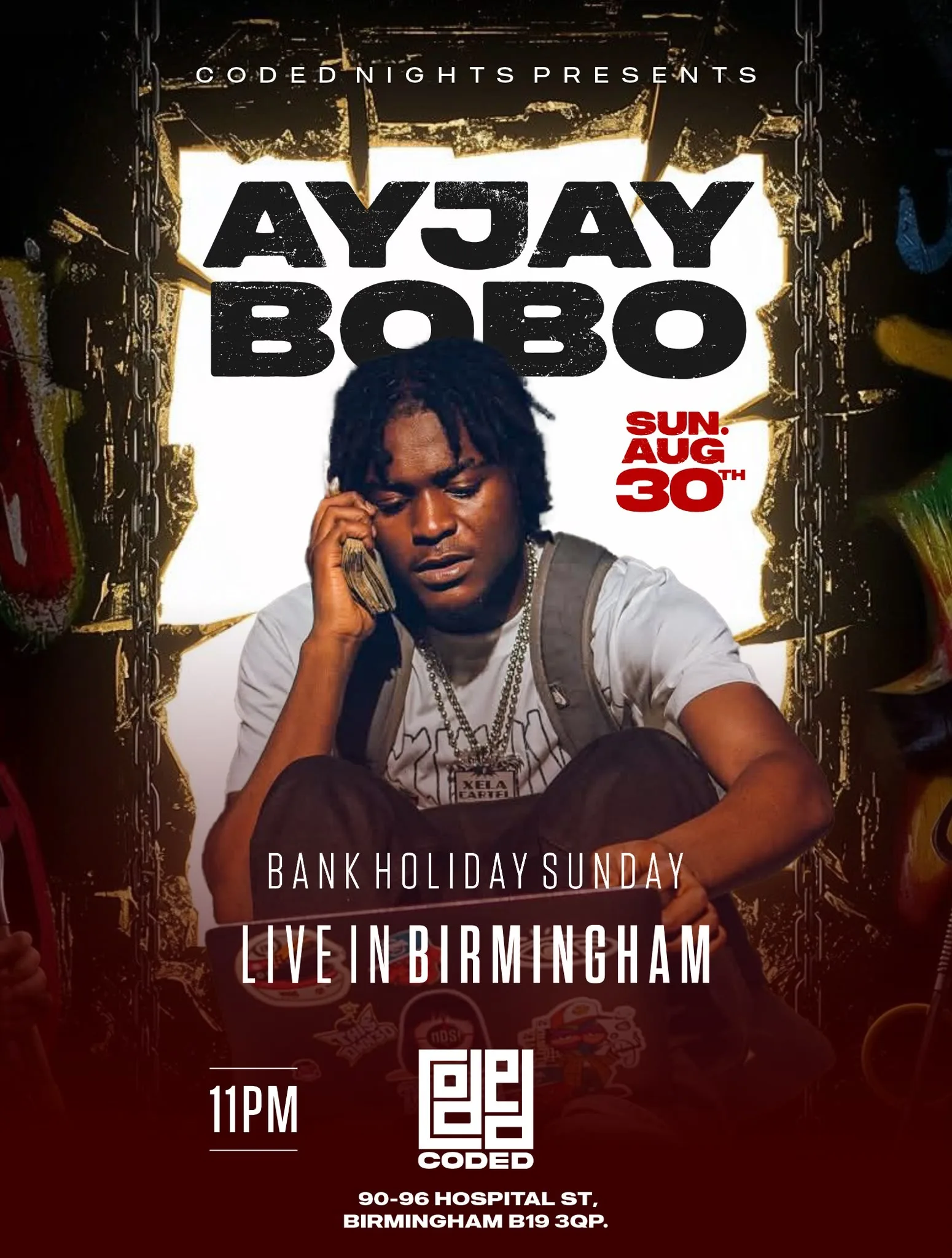Ayjay said Bobo performing live
