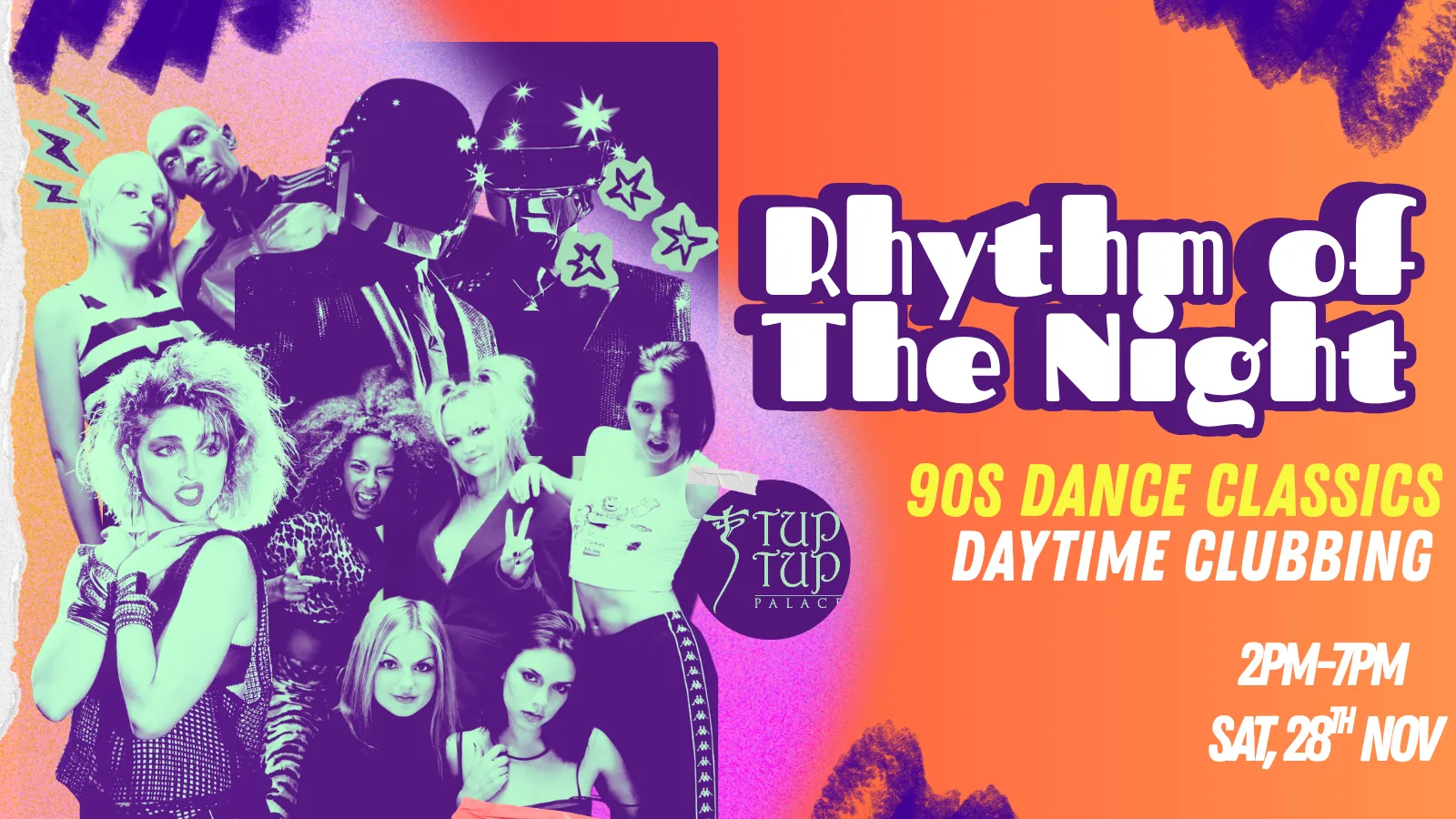RHYTHM OF THE NIGHT | 90S DAYTIME CLUBBING