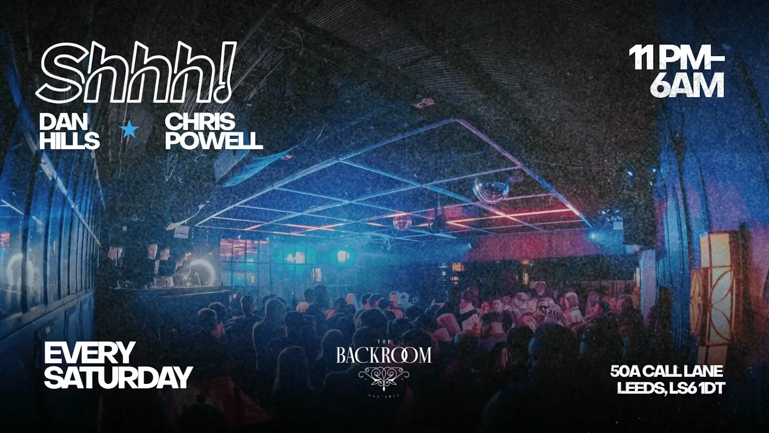 Saturday @ The Backroom | Shhh! Saturday (RnB, Hip Hop) at The Backroom