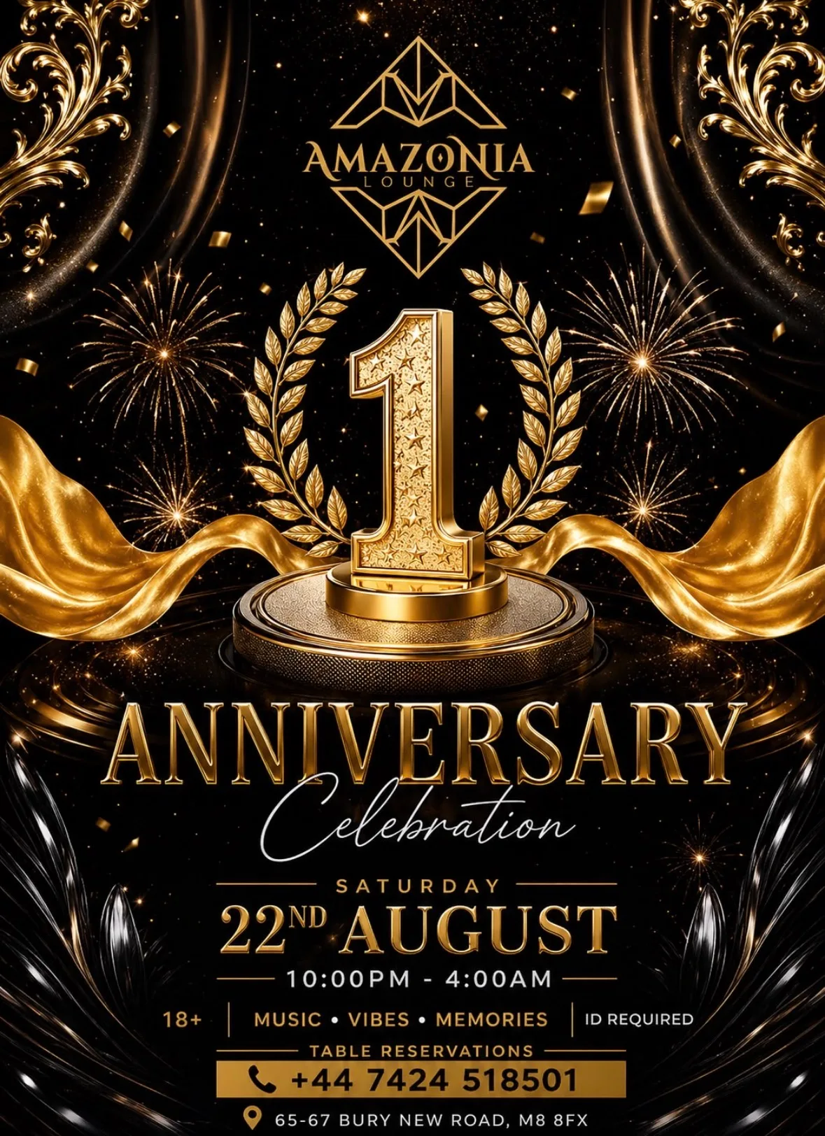 AMAZONIA LOUNGE 1ST ANNIVERSARY